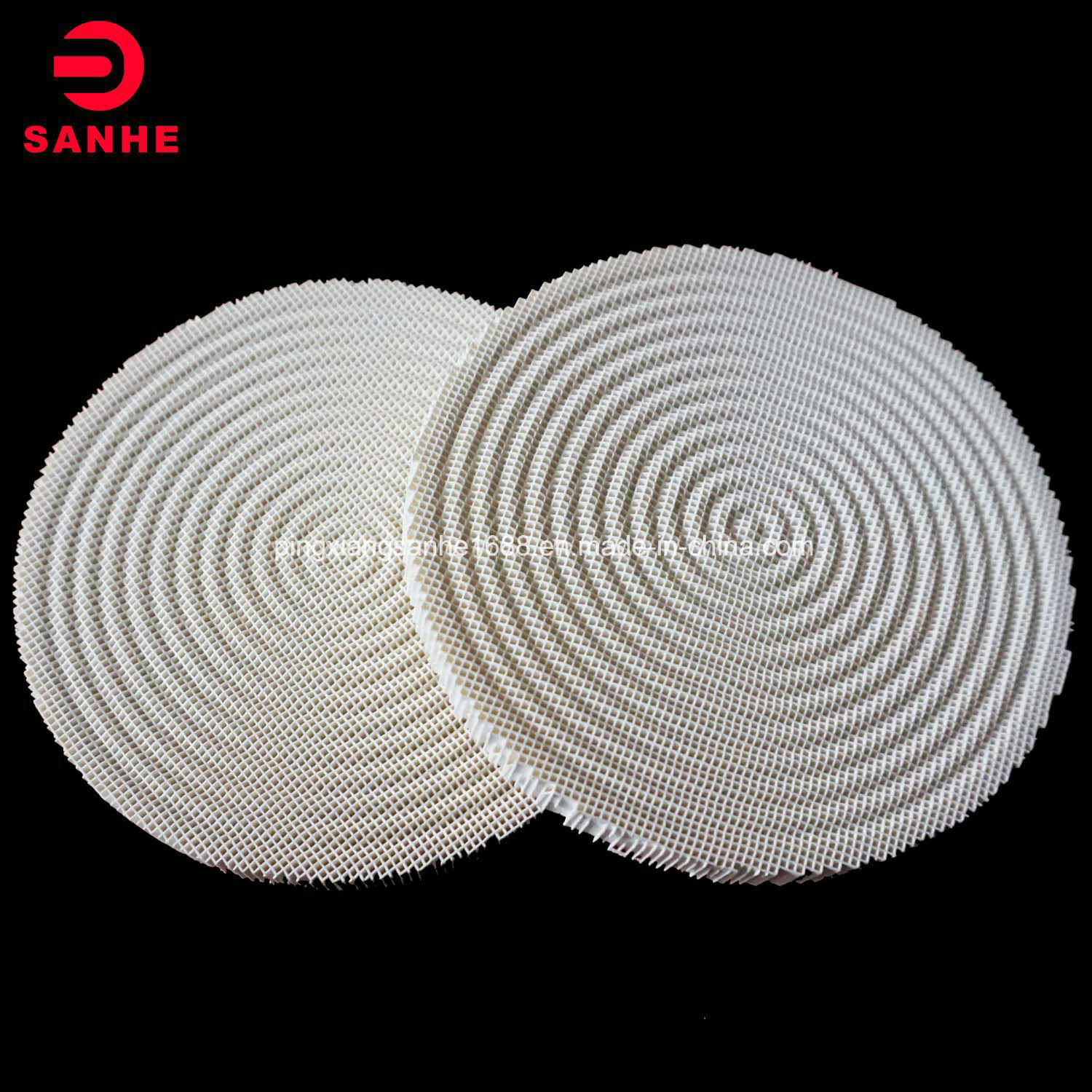 Cordierite Round Honeycomb Burner Ceramic Plates 3