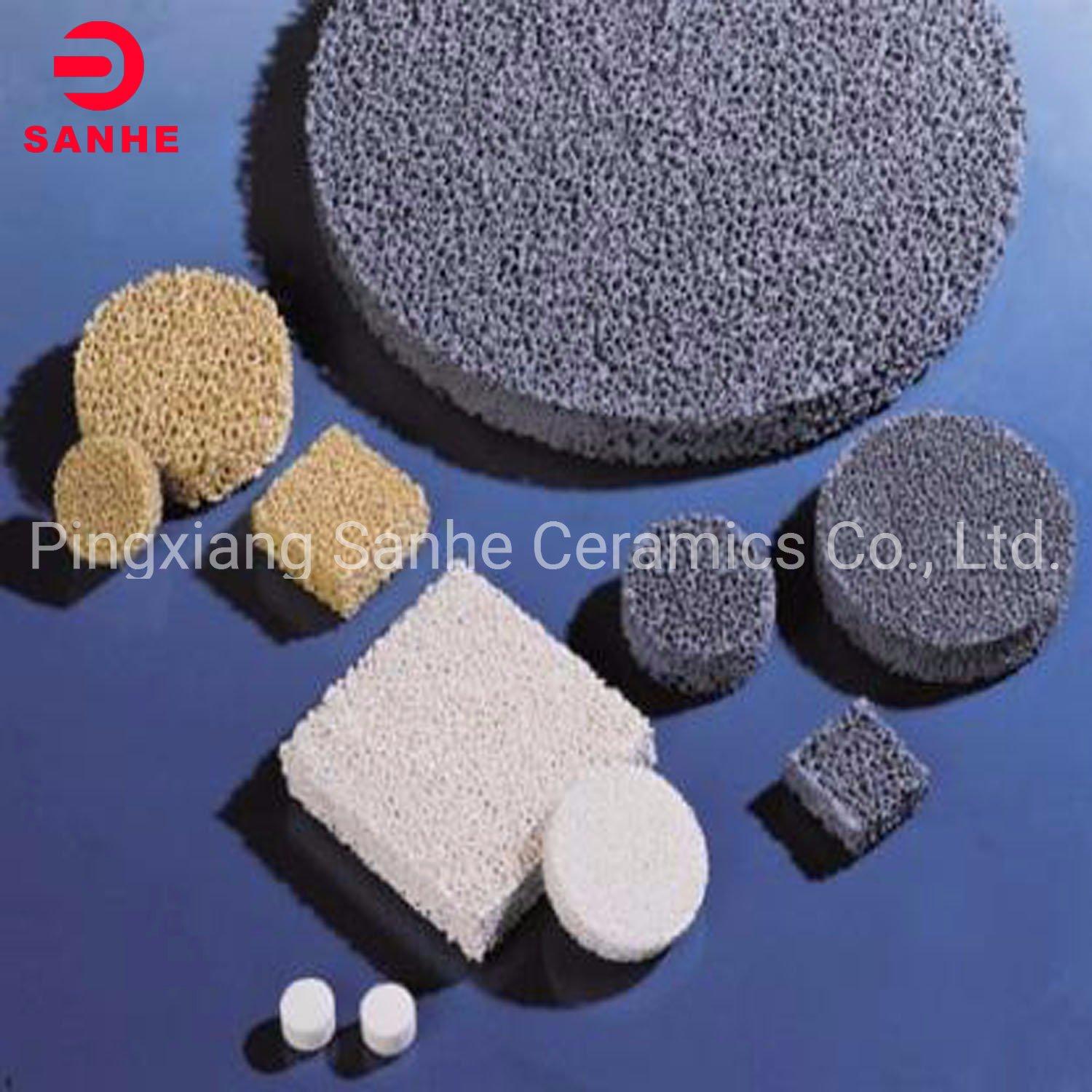 Square Shape Carbide Silicon Honeycomb Porous Foam Ceramic Filter for Casting