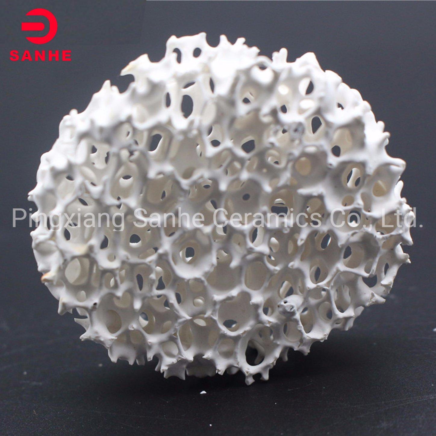 Round Shape Alumina Ceramic Foam Filter for Metallic Filtration