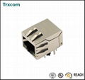 TRJ0013FBNL RJ45網絡接口兼HR911129A RD1-125BAG1A RJ113B 2