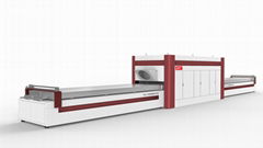 Cost efficient hot press machine for door 