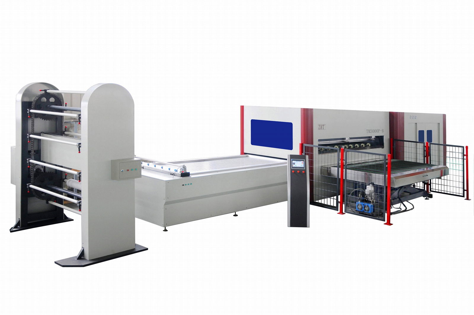 The latest technology TM3000P-B PVC foil laminating machine  3