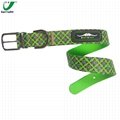 Cleanable Soft Durable Hunting Print PVC Dog Collars