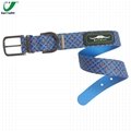 Cleanable Soft Durable Hunting Print PVC Dog Collars