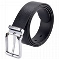 Factory Custom High Quality Faux Leather Men Belts