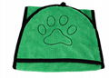 Pet double face absorbent towel