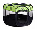 Removable folding octagonal fence Oxford waterproof dog holding tent 8