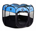 Removable folding octagonal fence Oxford waterproof dog holding tent 11