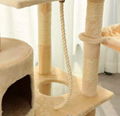 Multilayer Luxury Large Scratching Wood Cat Condo Cat Tree 