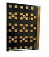 Single Copper Substrate PCB Black Gold