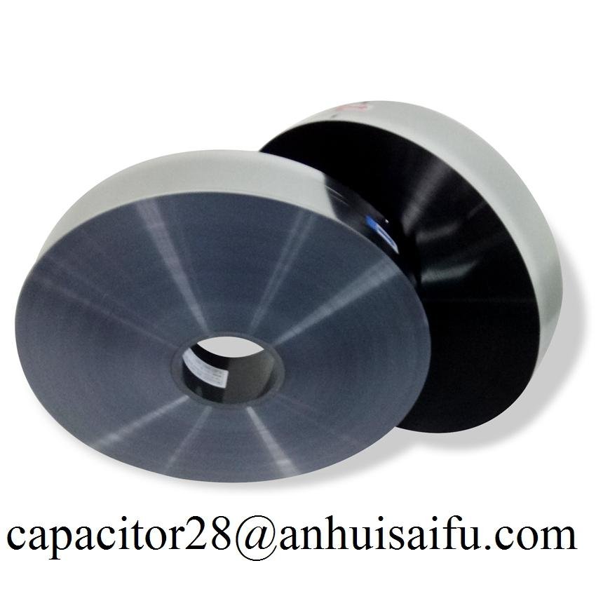 Aluminum-Zinc metalized polypropylene film with heavy edge for capacitors 2