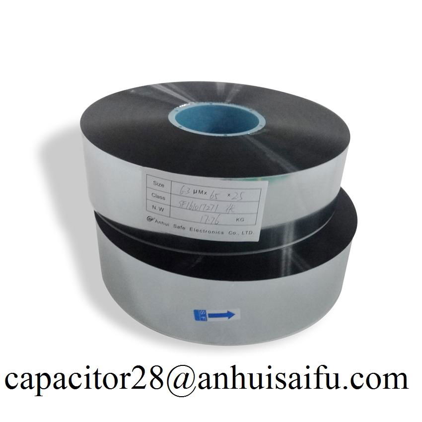 Aluminum-Zinc metalized polypropylene film with heavy edge for capacitors 4