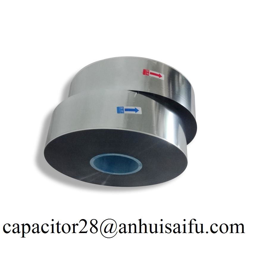 Aluminum-Zinc metalized polyester film capacitor grade 4
