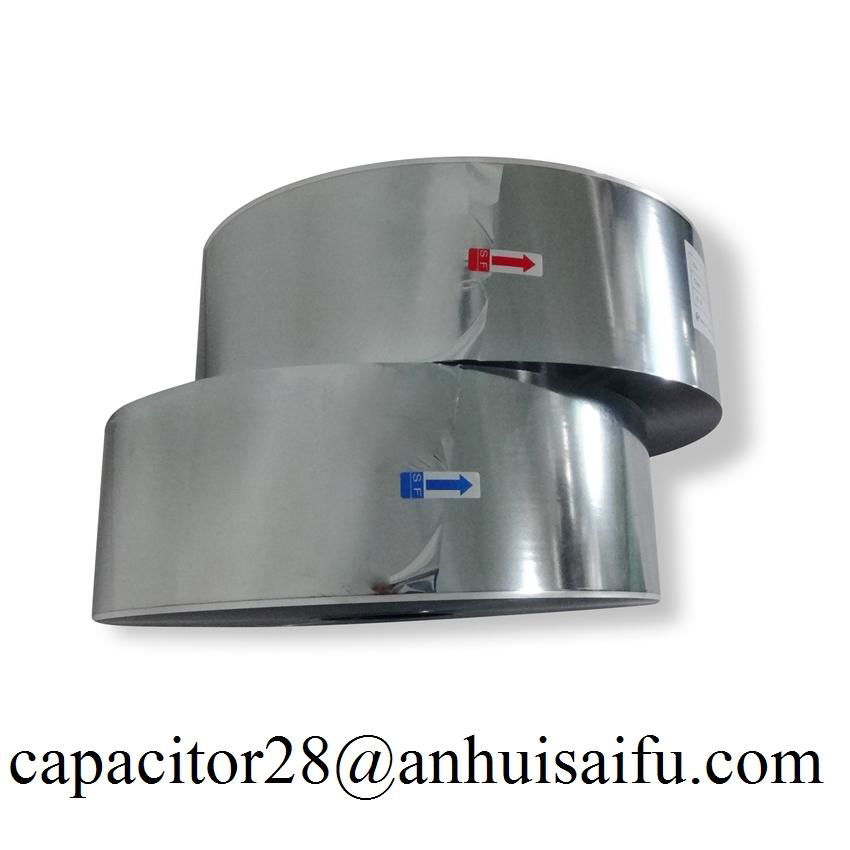 Aluminum-Zinc metalized polyester film with heavy edge for capacitor