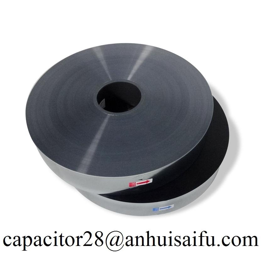Aluminum-Zinc metalized polyester film with heavy edge for capacitor 3