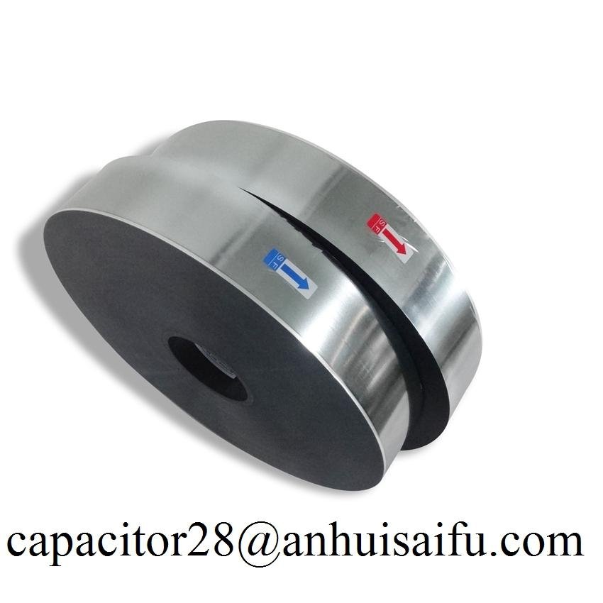 Aluminum-Zinc metalized polyester film with heavy edge for capacitor 4