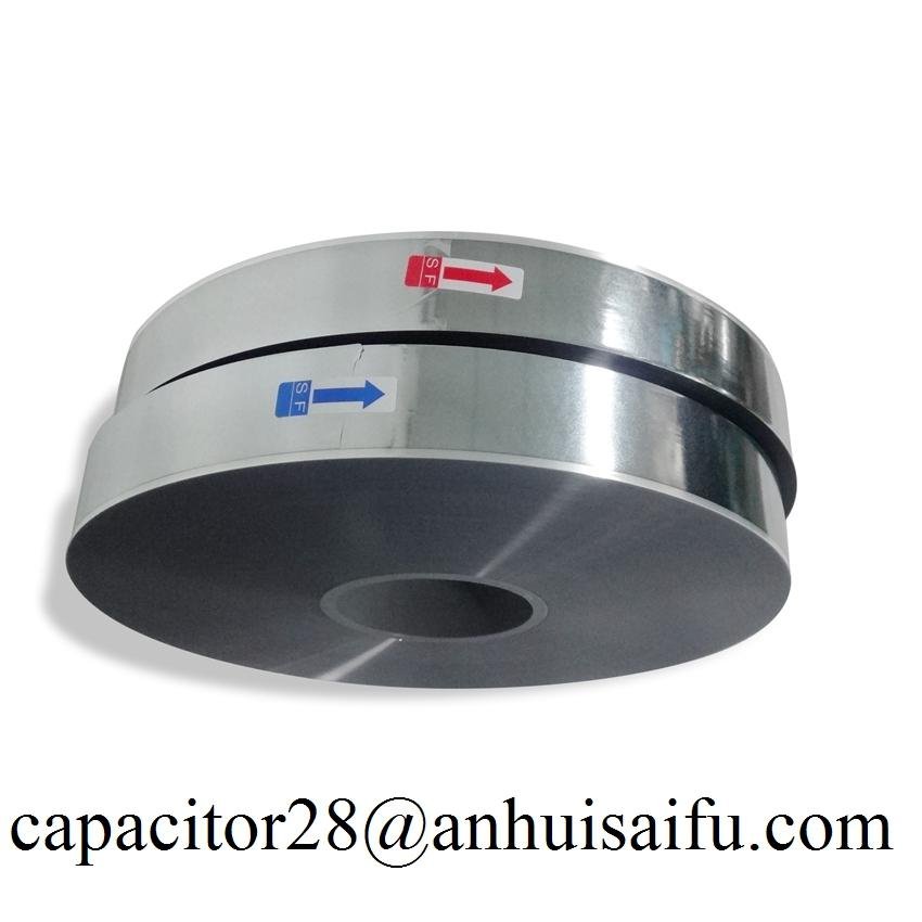 Aluminum-Zinc metalized polyester film with heavy edge for capacitor 5