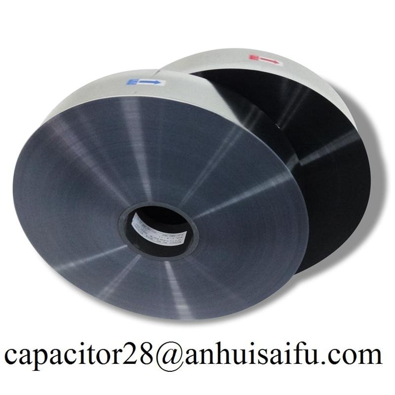 China made super quality metallized MPP film 8um for capacitor use 2