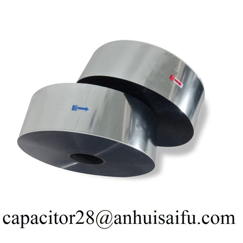 China made super quality metallized MPP film 8um for capacitor use 5