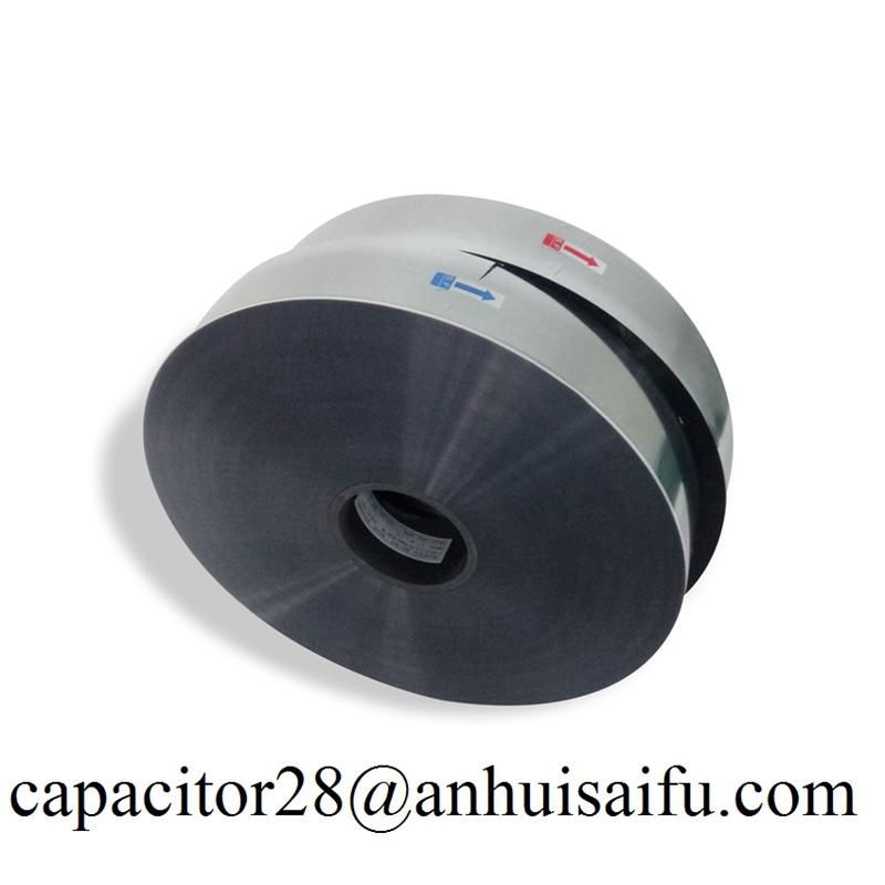 Fantastic workable metallized MPET film 5um for capacitor use 4