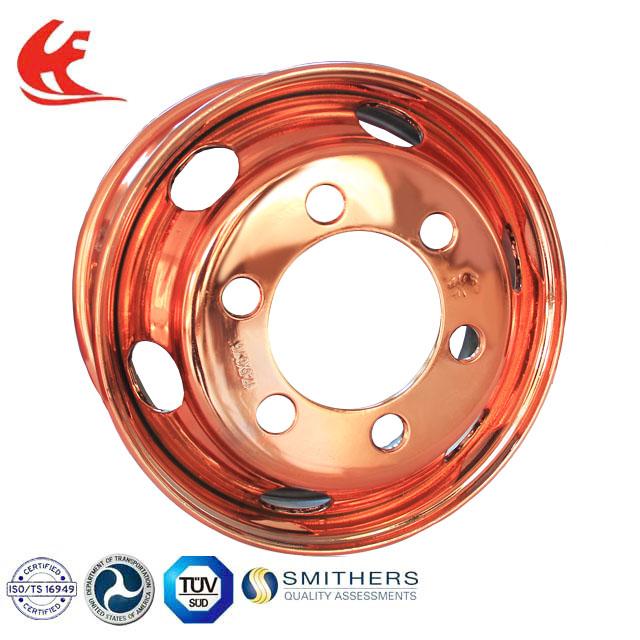 22.5*7.5 Tubeless Steel Material Made Truck Wheel Rim 1