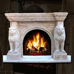 French Style Classic White Cherub Marble