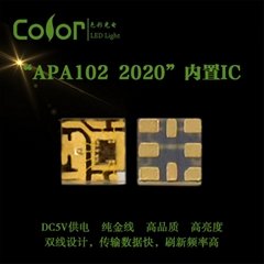 Program Control APA102 2020 Smart LED Chip