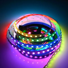 Each LED Program Controllable SK9822 Full Color LED Strip