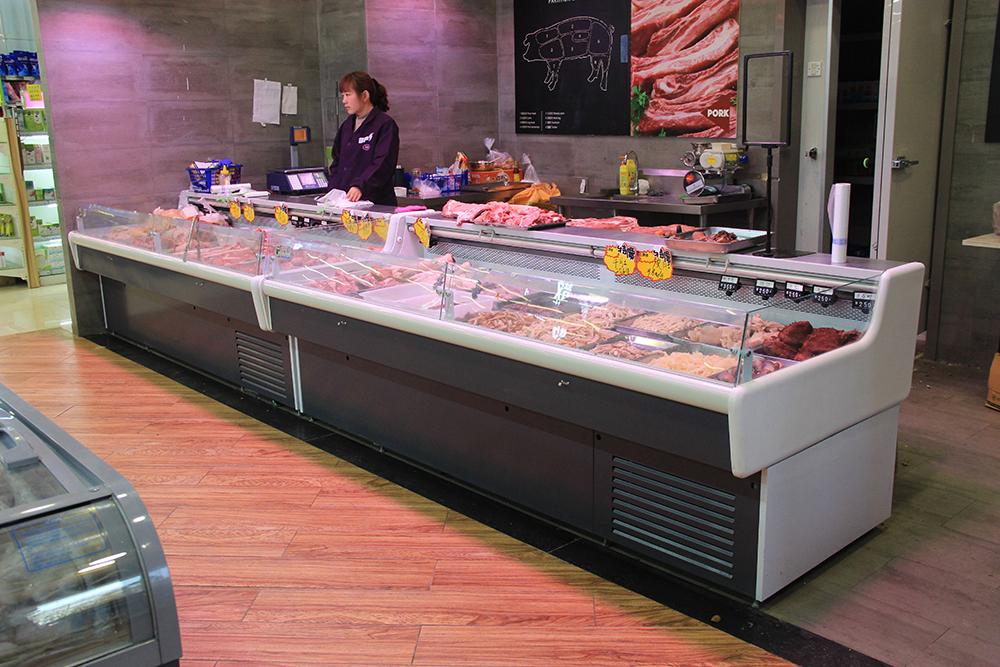 Fresh meat freezer supermarket display refrigerator FZFGLZ20T02