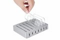 High Quality USB Charger 4-port USB Charging Station for Mobile products 5