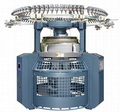 Full Electronic Double Jersey Jacquard Circular Knitting Machine