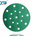 green sanding disc