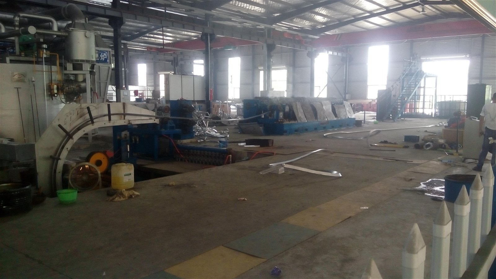 oil-free aluminum rod continuous casting and rolling line 3