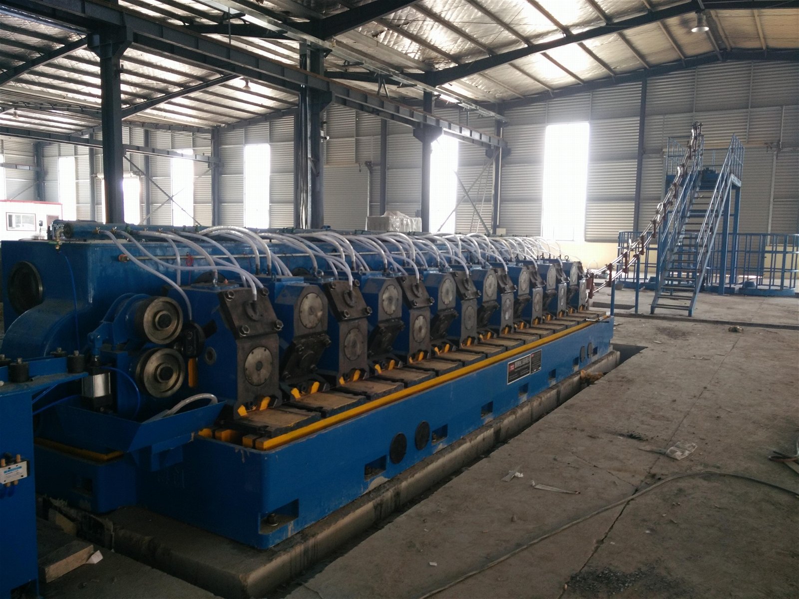 oil-free aluminum rod continuous casting and rolling line 4