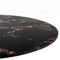 Dining table engineered Stone artificial marble table top 3