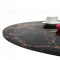 Dining table engineered Stone artificial marble table top 5