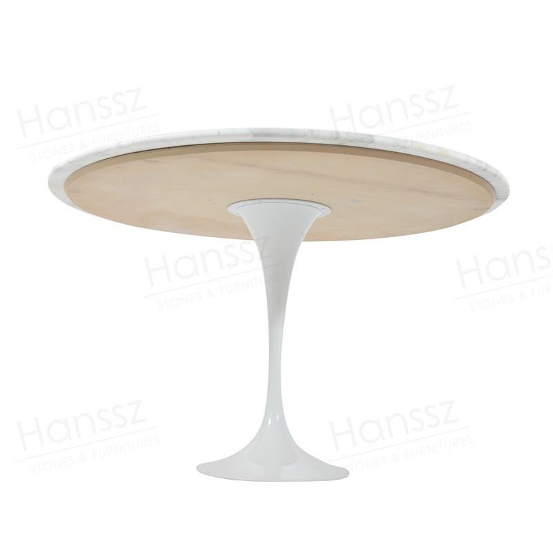 Custom stone tables round marble table top 2
