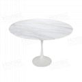 Custom stone tables round marble table top