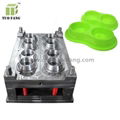 plastic mould for dog bowl pet plastic feeder mould 