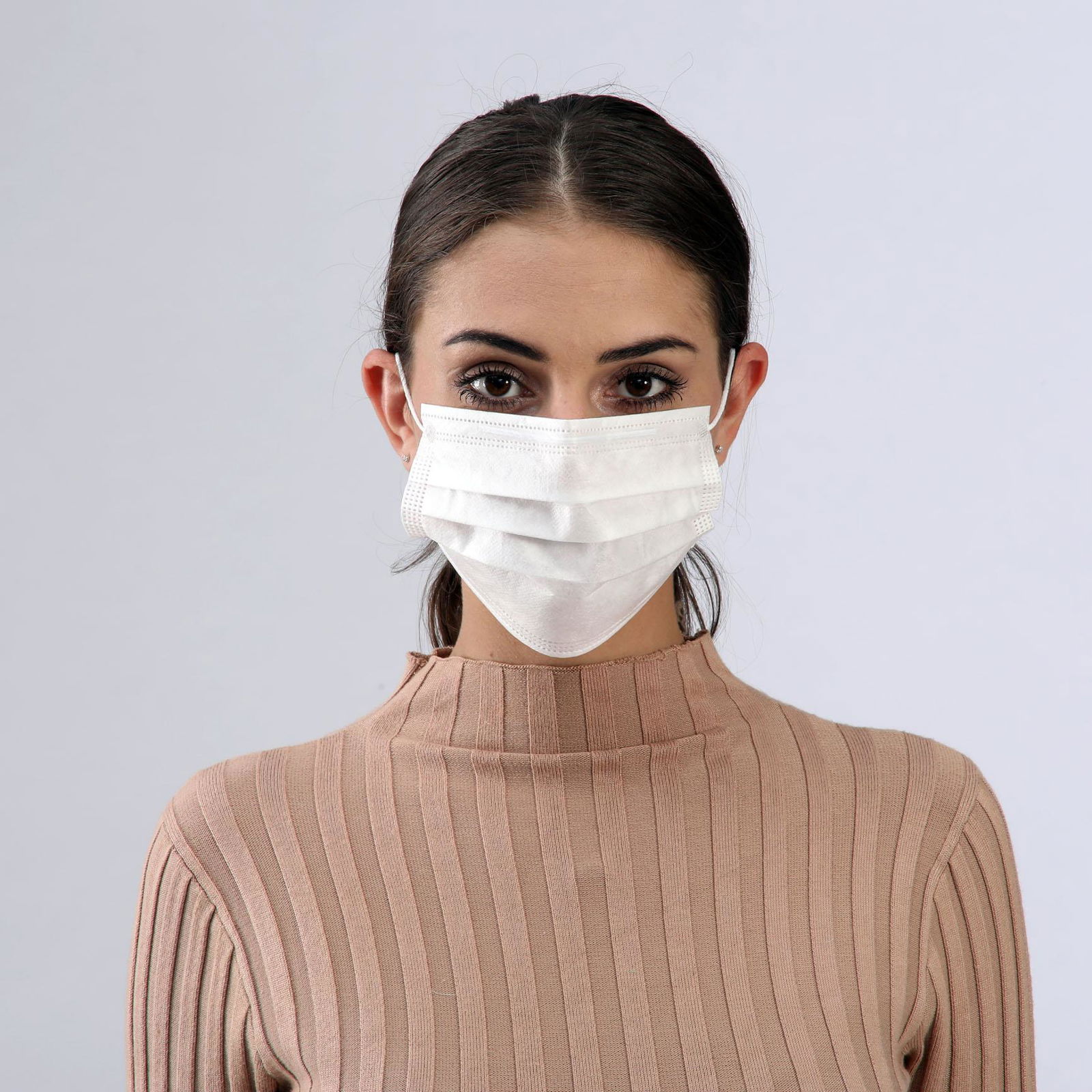 Black Medical Disposable Face Mask N95 Surgical Respirator 