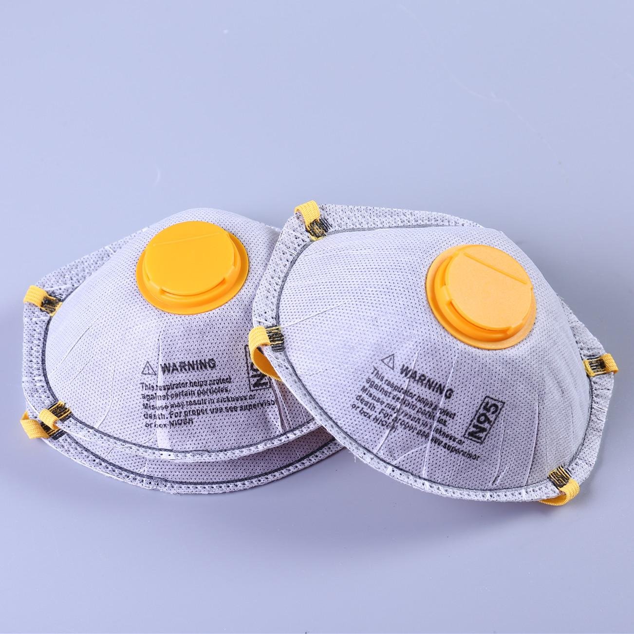 Activated Carbon Dust Mask N95 Industrial Respirator with Valve