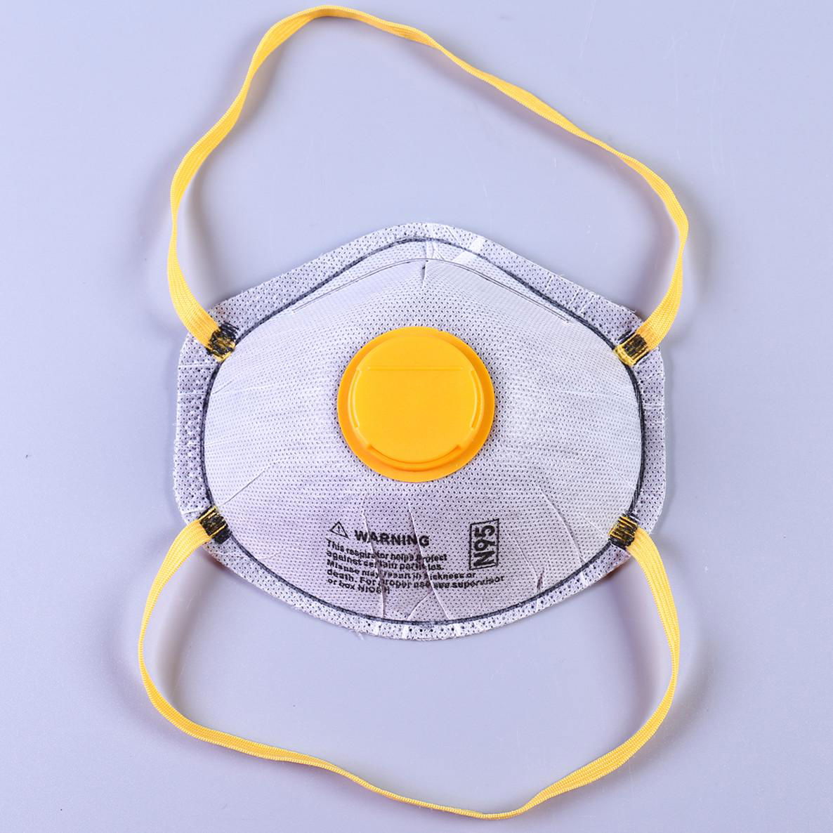 Activated Carbon Dust Mask N95 Industrial Respirator with Valve 3