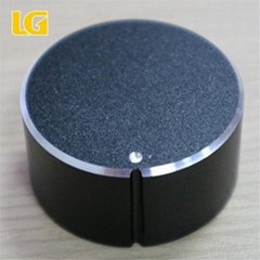 Durable Black Aluminum Alloy volume knob