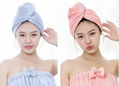 Women Towels Bathroom Microfiber Towel Hair Towel 2