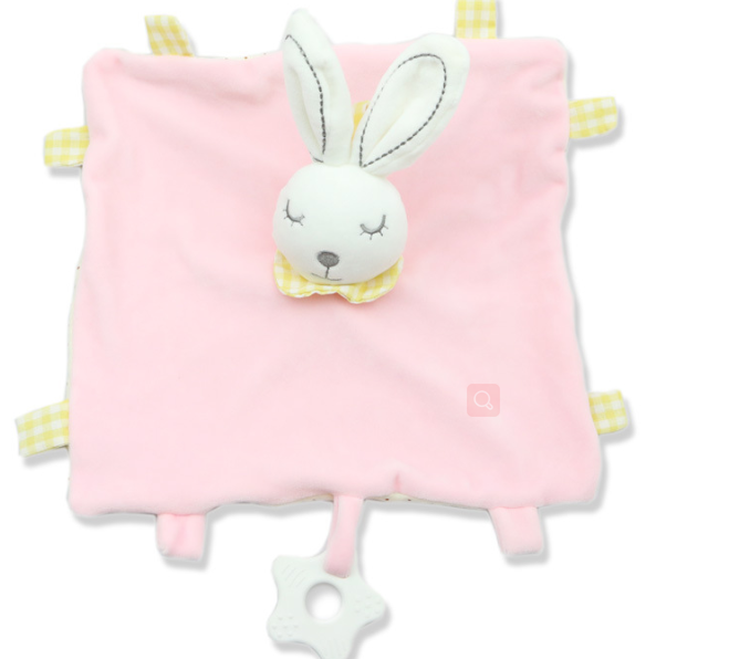 Baby soft plush comfort toy towel 3