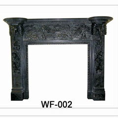 Natural Stone Marble Fireplace