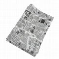 17g旧报纸图案礼品包装印刷拷贝纸