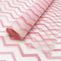 17g Customized printed single color Wavy Pattern Gift Wrapping Tissue Paper for 