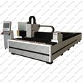 high speed cnc fiber laser cutting machine for sheet metal 2200w 1000w 3