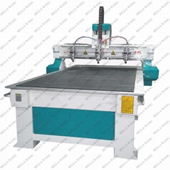 3 spindle multi head cnc router 1300*2500mm 